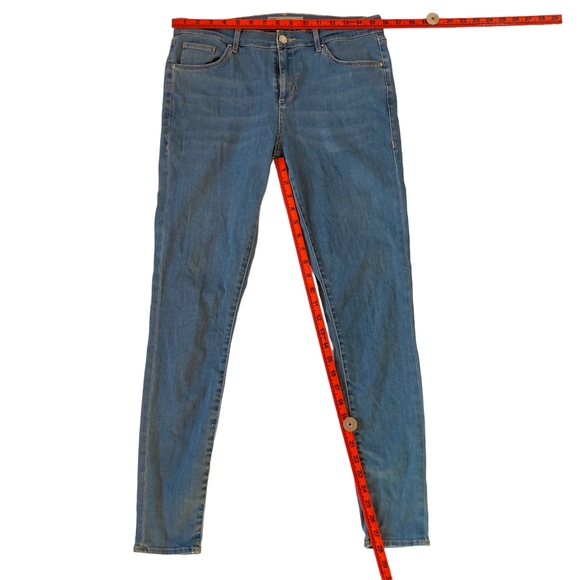 Preloved Topshop Men's Skinny Denim Jeans Blue Size 32 - Small Marks - Picture 10 of 15